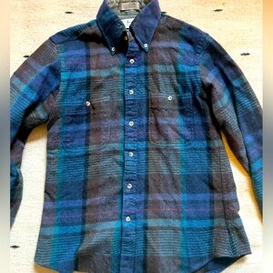 Vintage Wool Button Down size M